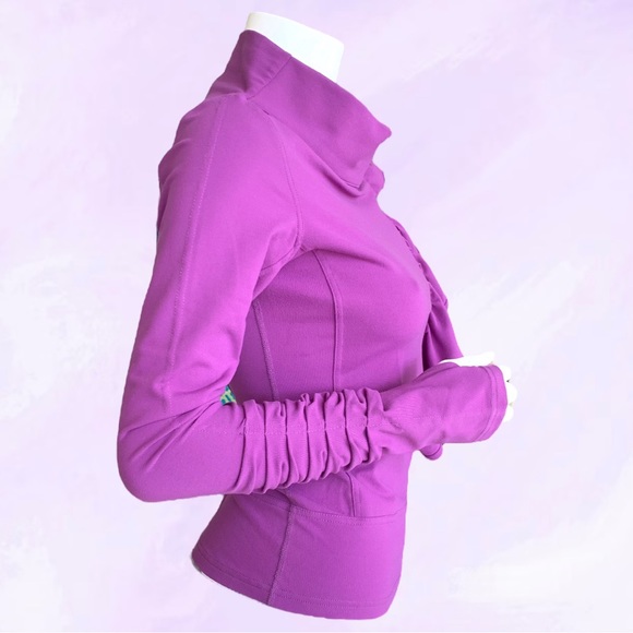 KARMA ATHLETICS - SAN SUU FITTED RUFFLE JACKET. ASYMMETRICAL WOMEN’S SIZE SMALL - Picture 4 of 10